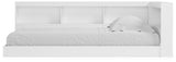 Piperton Twin Bookcase Storage Bed (Bed Size: Twin)