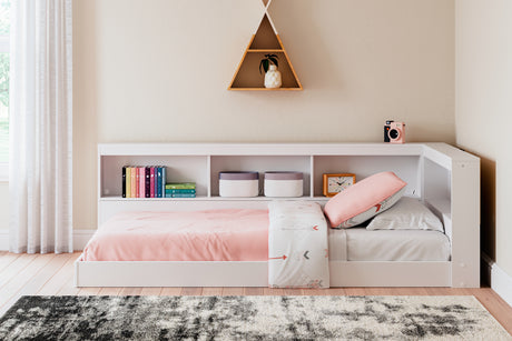 Piperton Twin Bookcase Storage Bed (Bed Size: Twin)
