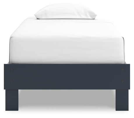 Simmenfort 2-Piece Twin Platform Bed with Nightstand (Twin Platform Bed, Nightstand)