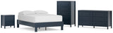 Simmenfort 4-Piece Full Platform Bed with Dresser, Chest and Nightstand (Full Platform Bed, Dresser, Chest of Drawers, Nightstand)