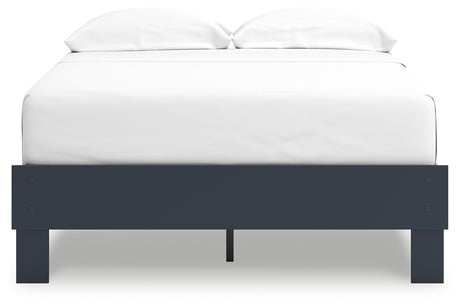 Simmenfort 3-Piece Full Platform Bed with Dresser and Chest (Full Platform Bed, Dresser, Chest of Drawers)