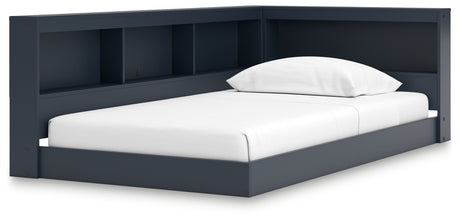 Simmenfort Twin Bookcase Storage Bed (Bed Size: Twin)