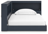 Simmenfort Twin Bookcase Storage Bed (Bed Size: Twin)