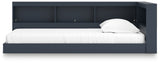 Simmenfort Twin Bookcase Storage Bed (Bed Size: Twin)