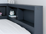 Simmenfort Full Bookcase Storage Bed (Variation Bed Size: Full)