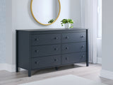 Simmenfort 3-Piece Full Panel Headboard with Dresser and Chest (Full Panel Headboard, Dresser, Chest of Drawers)