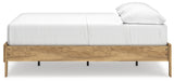 Bermacy 4-Piece Full Platform Bed with Dresser and 2 Nightstands (Full Platform Bed, Dresser, Nightstand, Nightstand)