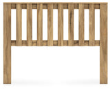 Bermacy 5-Piece Full Panel Headboard with Dresser, Chest and 2 Nightstands (Full Panel Headboard, Dresser, Chest of Drawers, Nightstand, Nightstand)