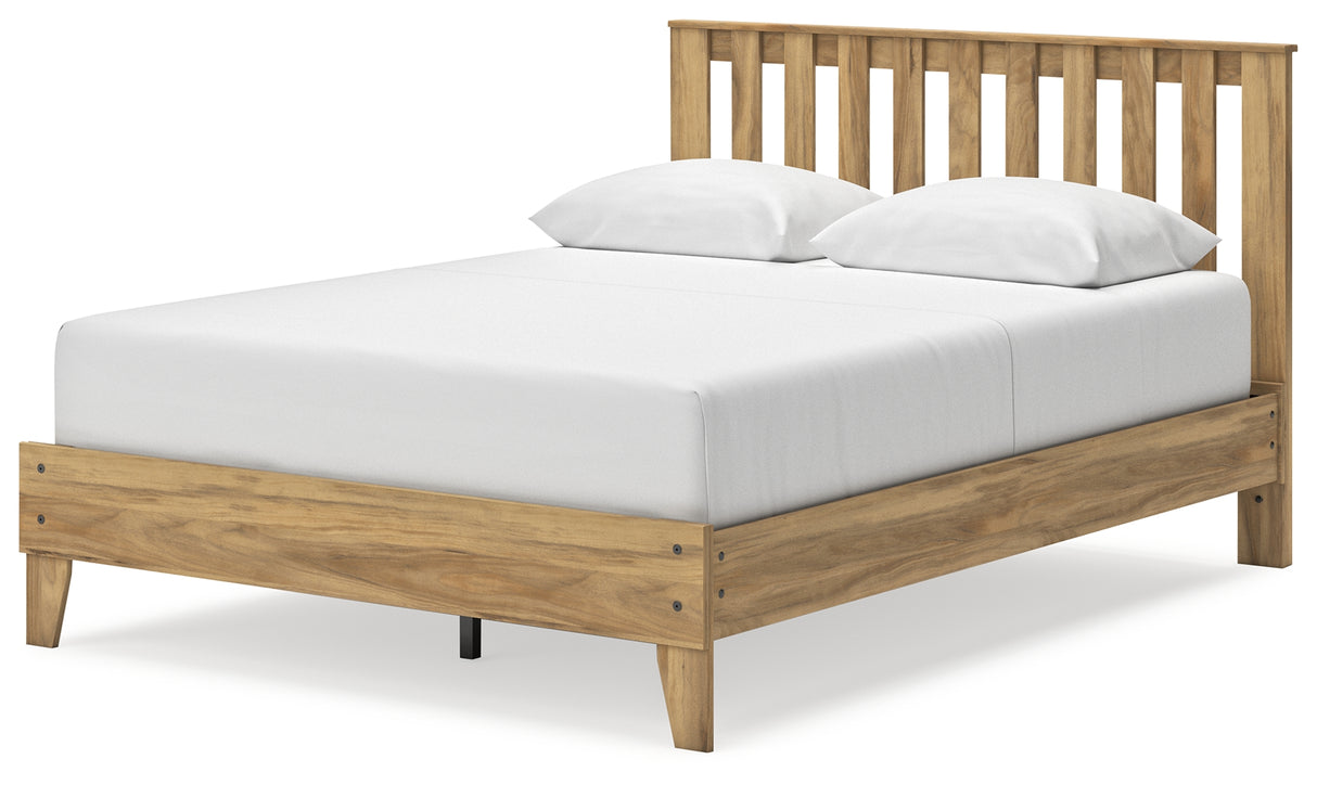 Bermacy Queen Platform Panel Bed (Variation Bed Size: Queen)