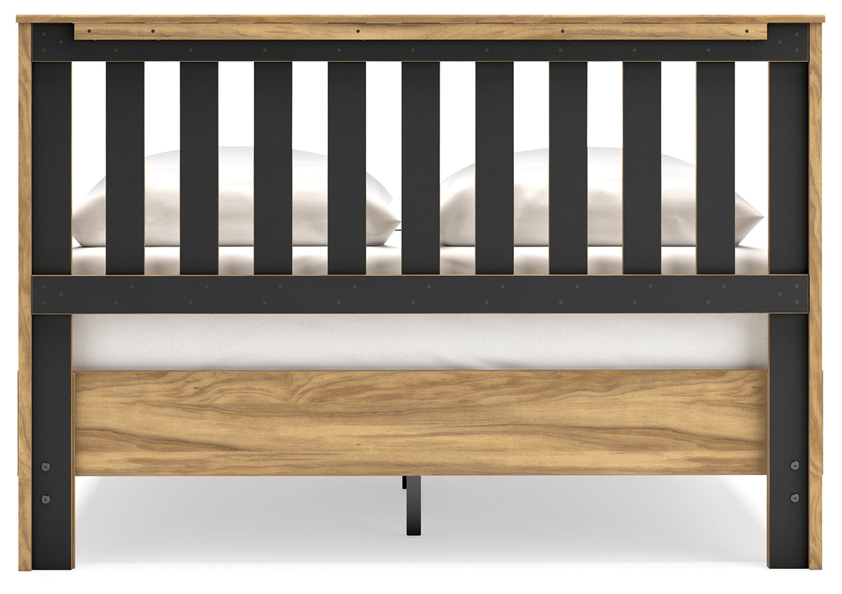 Bermacy Queen Platform Panel Bed (Variation Bed Size: Queen)