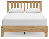 Bermacy Queen Platform Panel Bed (Bed Size: Queen)