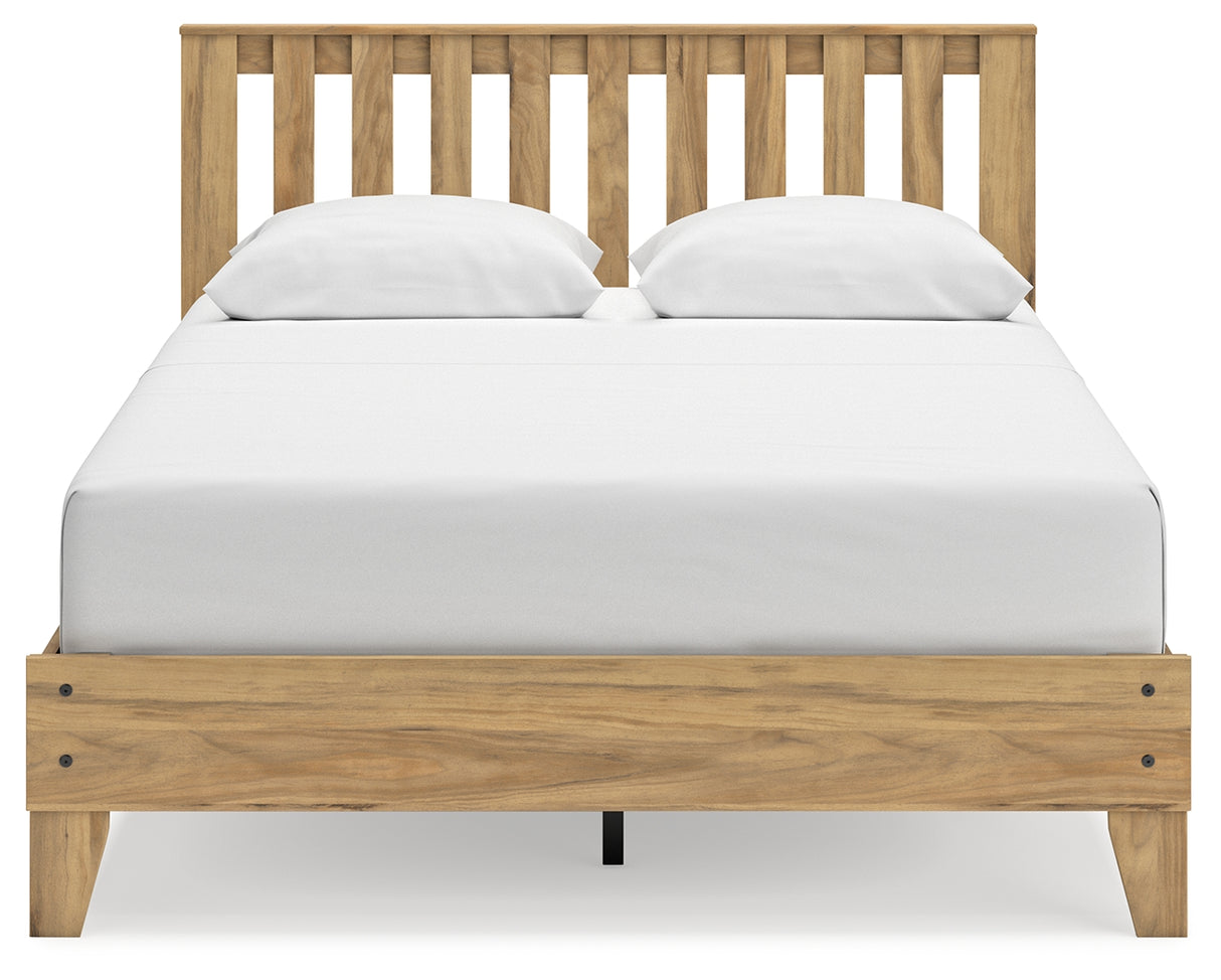 Bermacy Queen Platform Panel Bed (Variation Bed Size: Queen)