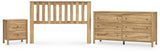 Bermacy 3-Piece Queen Panel Headboard with Dresser and Nightstand (Queen Panel Headboard, Dresser, Nightstand)