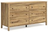 Bermacy 2-Piece Queen Panel Headboard with Dresser (Queen Panel Headboard, Dresser)