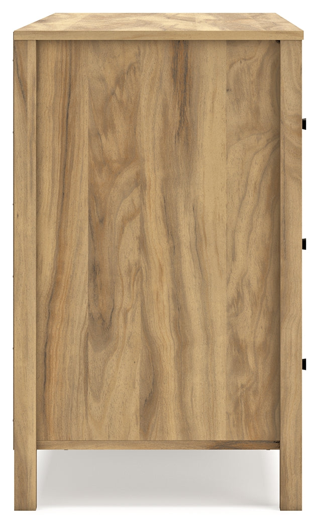 Bermacy 3-Piece Queen Panel Headboard with Dresser and Chest (Queen Panel Headboard, Dresser, Chest of Drawers)