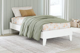Hallityn 2-Piece Twin Platform Bed with Dresser (Twin Platform Bed, Dresser)