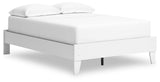 Hallityn 5-Piece Full Platform Bed with Dresser, Chest and 2 Nightstands (Full Platform Bed, Dresser, Chest of Drawers, Nightstand, Nightstand)