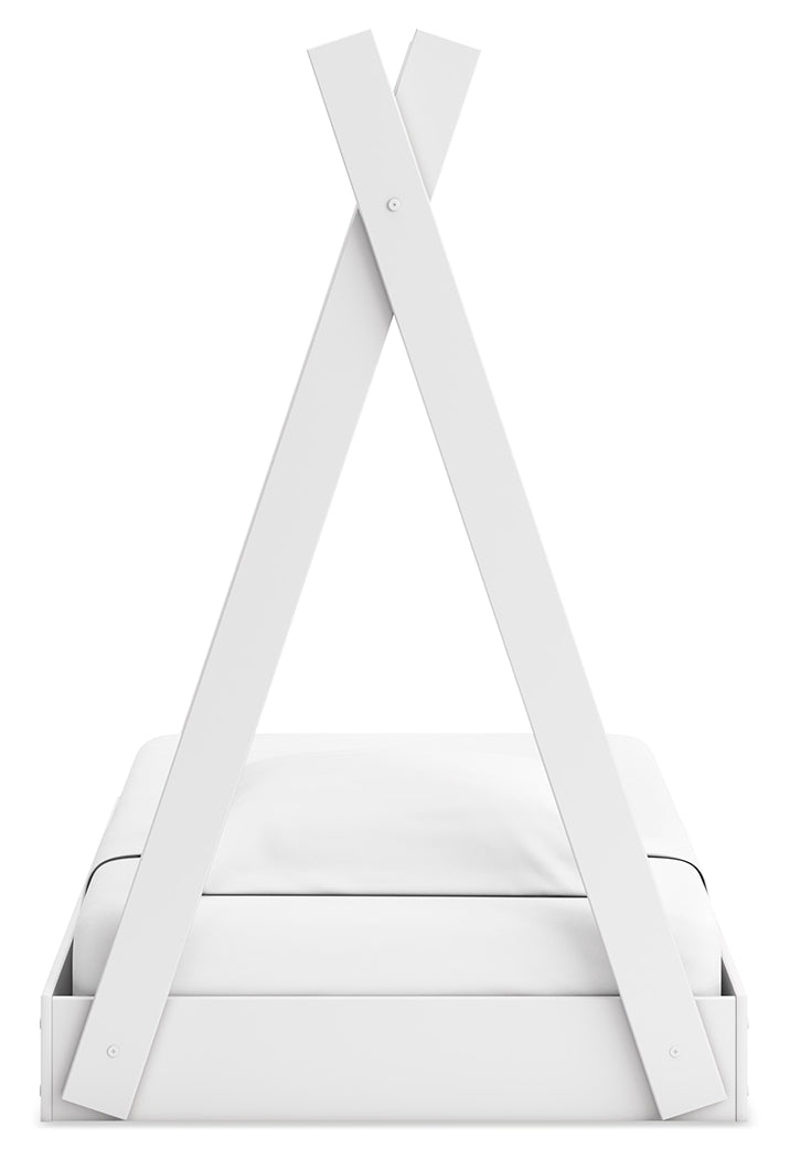 Hallityn 2-Piece Twin Tent Bed with Nightstand (Twin Tent Bed, Nightstand)