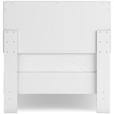 Hallityn 3-Piece Twin Panel Platform Bed with Dresser (Twin Platform Bed, Twin Panel Headboard, Dresser)