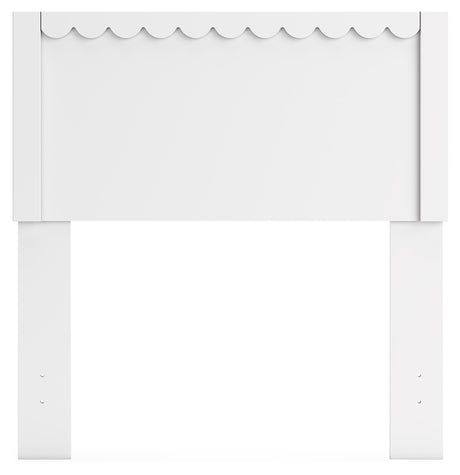 Hallityn 2-Piece Twin Panel Headboard with Nightstand (Twin Panel Headboard, Nightstand)