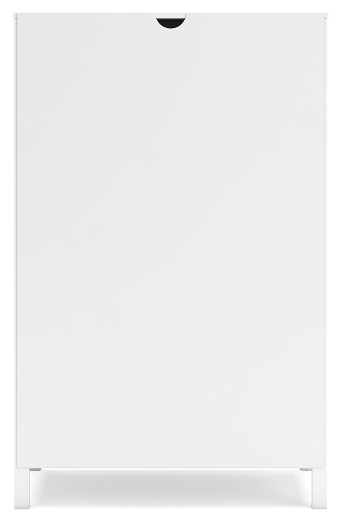 Hallityn 5-Piece Full Panel Platform Bed with Dresser, Chest and Nightstand (Full Platform Bed, Full Panel Headboard, Dresser, Chest of Drawers, Nightstand)