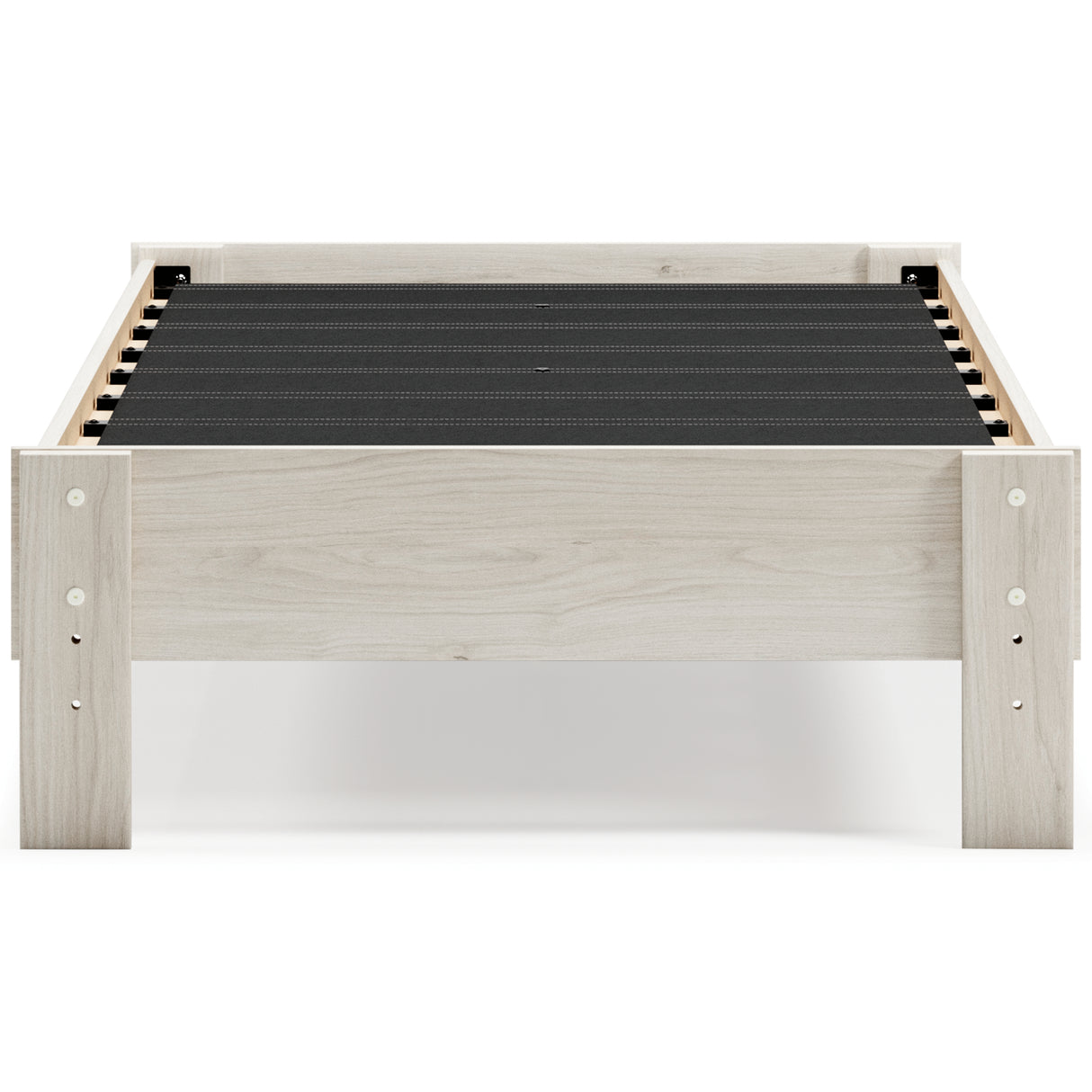 Socalle 2-Piece Twin Platform Bed with Mattress (Twin Platform Bed, 10 Inch Chime Memory Foam Twin Mattress in a Box)