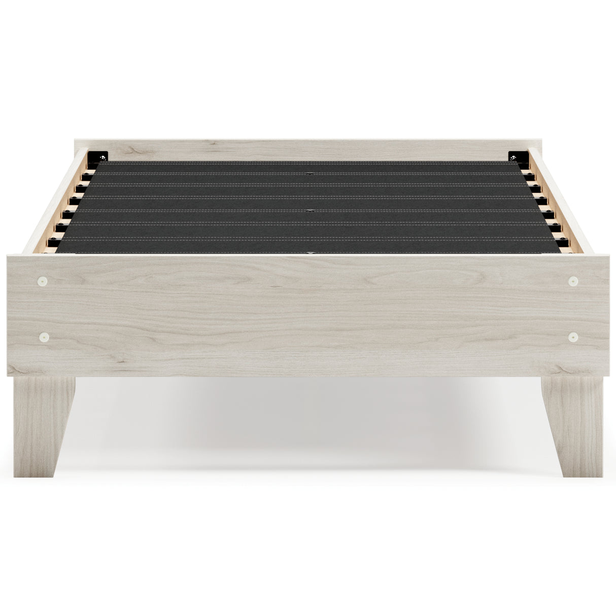 Socalle 2-Piece Twin Platform Bed with Mattress (Twin Platform Bed, 10 Inch Chime Memory Foam Twin Mattress in a Box)