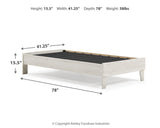 Socalle Queen Platform Bed (Bed Size: Twin)
