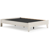 Socalle 2-Piece Full Platform Bed with Mattress (Full Platform Bed, 10 Inch Chime Memory Foam Full Mattress in a Box)