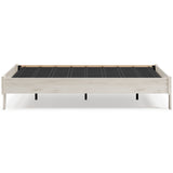 Socalle 2-Piece Full Platform Bed with Mattress (Full Platform Bed, Chime 12 Inch Hybrid Full Mattress in a Box)