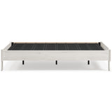 Socalle 2-Piece Full Platform Bed with Mattress (Full Platform Bed, Chime 8 Inch Memory Foam Full Mattress in a Box)