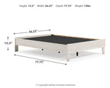 Socalle Queen Platform Bed (Bed Size: Full)