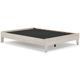 Socalle 2-Piece Queen Platform Bed with Mattress (Queen Platform Bed, Chime 8 Inch Memory Foam Queen Mattress in a Box)