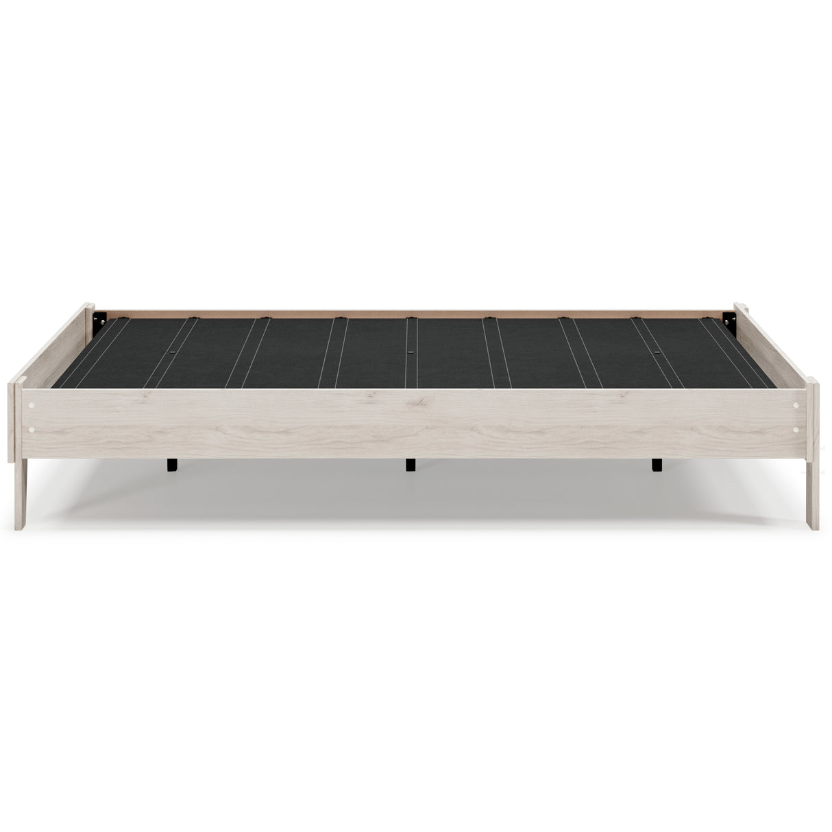 Socalle 2-Piece Queen Platform Bed with Mattress (Queen Platform Bed, 10 Inch Chime Memory Foam Queen Mattress in a Box)