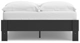 Socalle 4-Piece Full Platform Bed with Dresser and Nightstand (Full Platform Bed, Dresser, Chest of Drawers, Nightstand)