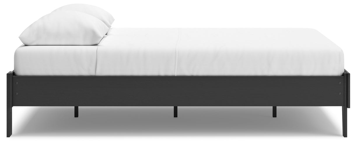 Socalle 4-Piece Queen Platform Bed with Dresser and 2 Nightstands (Queen Platform Bed, Dresser, Nightstand, Nightstand)