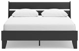 Socalle 3-Piece Queen Panel Platform Bed with Dresser (Queen Platform Bed, Queen Panel Headboard, Dresser)