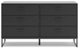 Socalle 4-Piece Full Platform Bed with Dresser and Nightstand (Full Platform Bed, Dresser, Chest of Drawers, Nightstand)