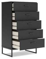 Socalle 3-Piece Twin Platform Bed with Dresser and Chest (Twin Platform Bed, Dresser, Chest of Drawers)