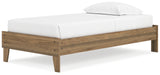 Deanlow 3-Piece Twin Platform Bed with Dresser and Nightstand (Twin Platform Bed, Dresser, Nightstand)