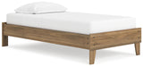 Deanlow 2-Piece Twin Platform Bed with Nightstand (Twin Platform Bed, Nightstand)