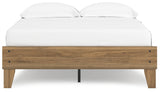 Deanlow 3-Piece Full Platform Bed with 2 Nightstands (Full Platform Bed, Nightstand, Nightstand)