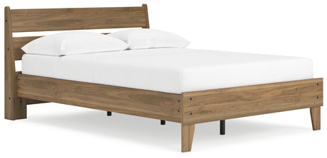 Deanlow Queen Platform Panel Bed (Bed Size: Full)