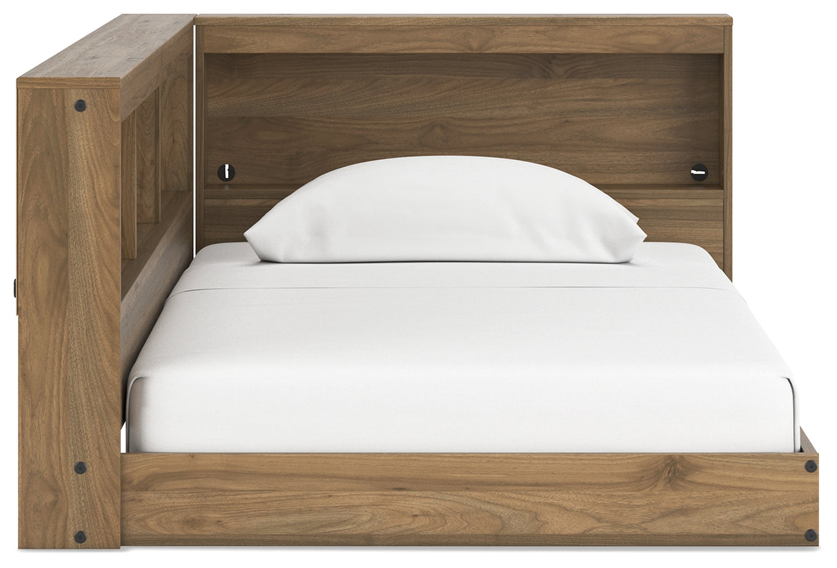 Deanlow Twin Bookcase Storage Bed (Bed Size: Twin)