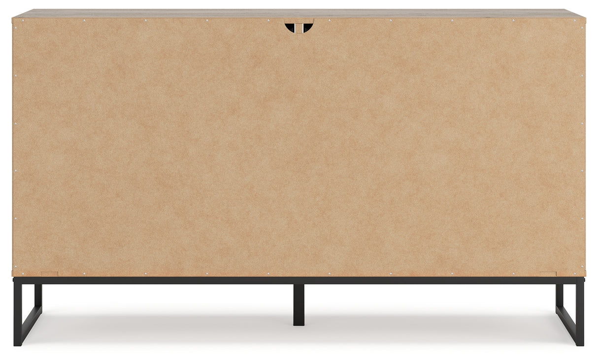 Deanlow 2-Piece Queen Platform Bed with Dresser (Queen Platform Bed, Dresser)