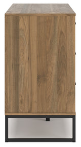 Deanlow 3-Piece Full Platform Bed with Dresser and Chest (Full Platform Bed, Dresser, Chest of Drawers)