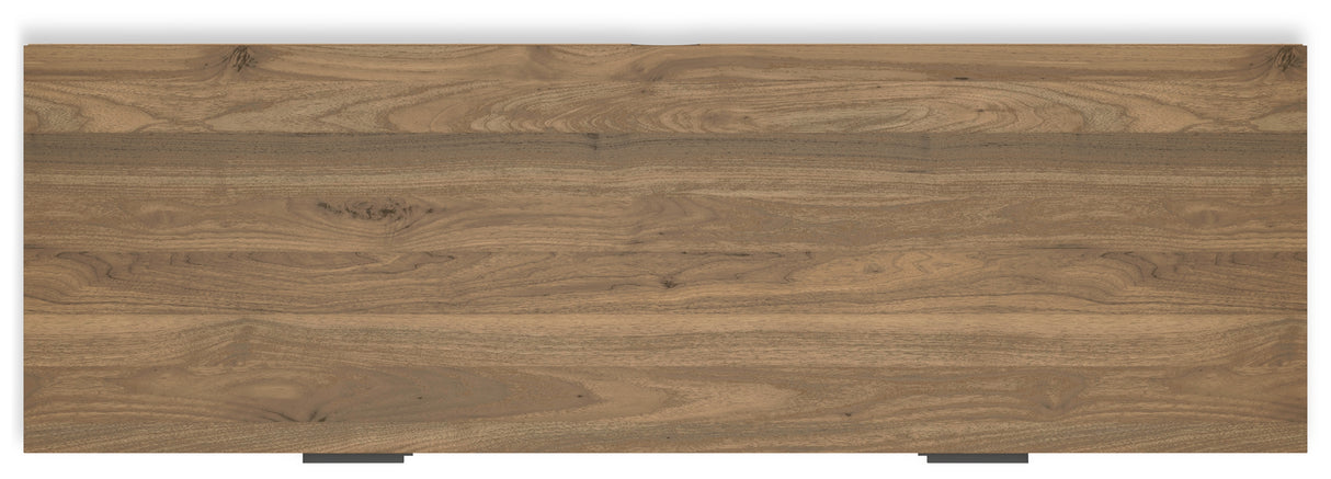 Deanlow 5-Piece Queen Platform Bed with Dresser, Chest and 2 Nightstands (Queen Platform Bed, Dresser, Chest of Drawers, Nightstand, Nightstand)