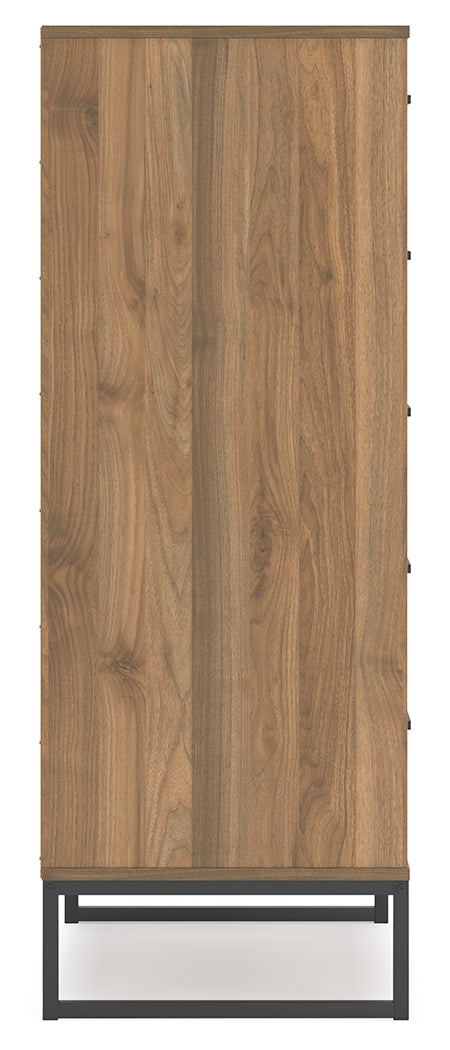 Deanlow 3-Piece Full Platform Bed with Dresser and Chest (Full Platform Bed, Dresser, Chest of Drawers)