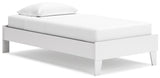 Socalle 6-Piece Twin Panel Platform Bed with Dresser, Chest and 2 Nightstands (Twin Platform Bed, Twin Panel Headboard, Dresser, Chest of Drawers, Nightstand, Nightstand)