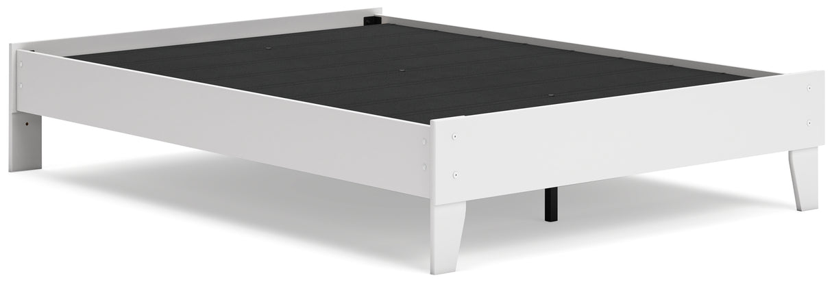 Socalle 2-Piece Full Platform Bed with Dresser (Full Platform Bed, Dresser)